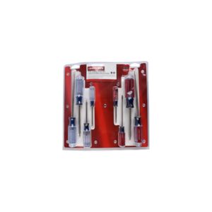 SCREWDRIVER ASRT'D 8PCS SET ALLOY STEEL SCREWDRIVER ASRT'D 8PCS SET ALLOY STEEL
